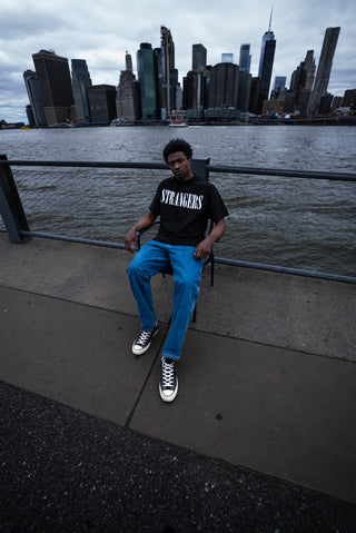 Bold Tee - Black/Blue - A Stranger's Love